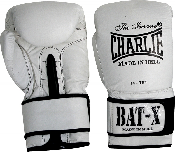 Charlie Guantes Boxeo BAT-X Blanco