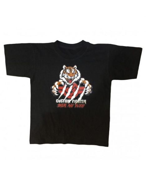 Custom Fighter Camiseta Infantil Tigre