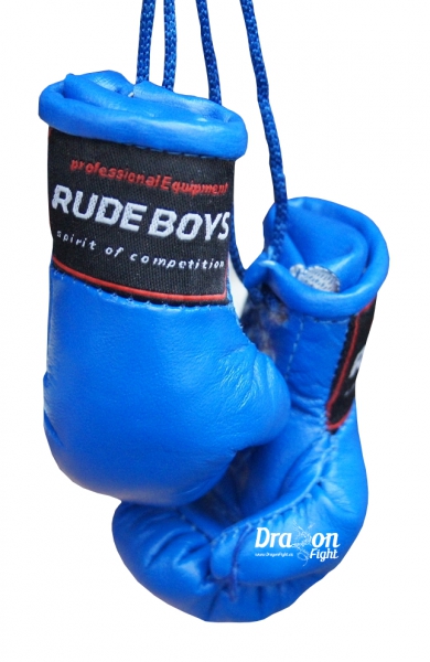 Rudeboys Mini guantes Piel Azul
