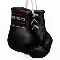 Rudeboys Mini guantes Piel Negro