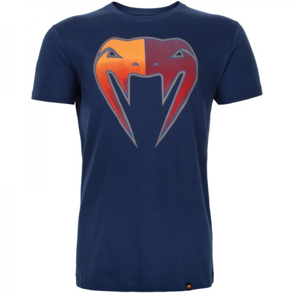 Venum Camiseta Boxeo MMA Shadow Azul/Naranja